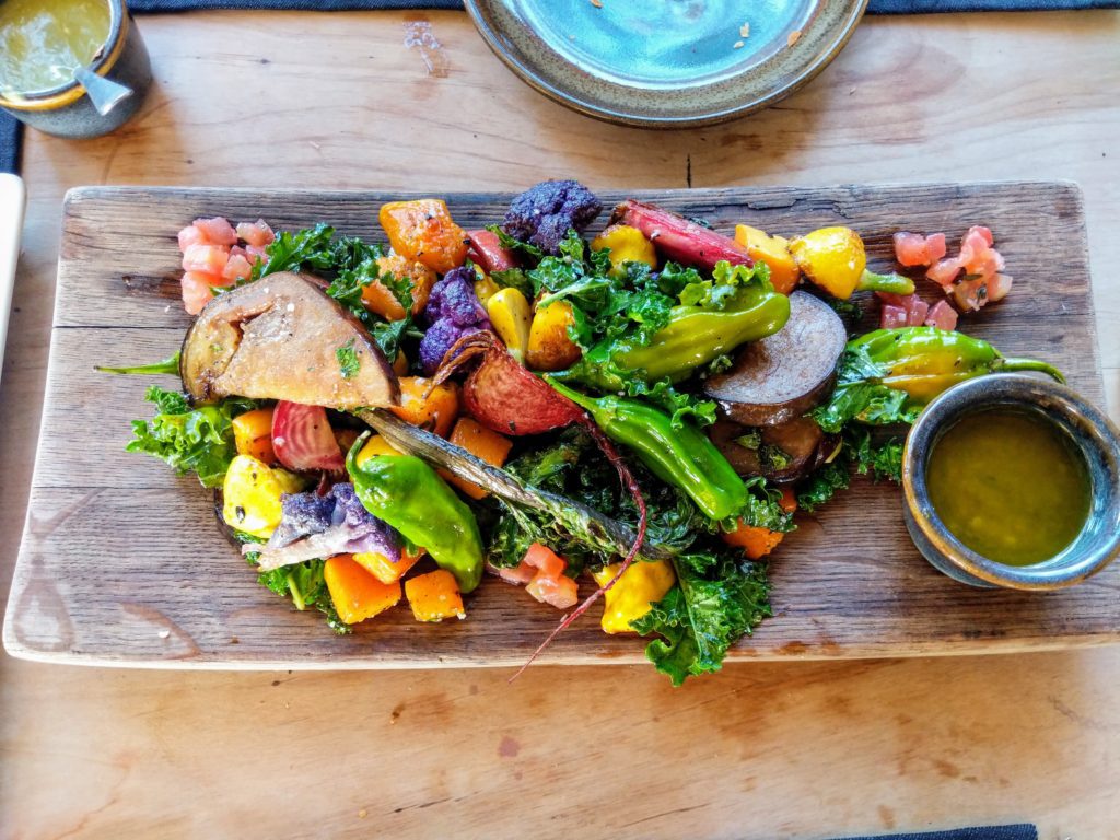 Delicious farm to table food at Deckman's en el Mogor, Valle de Guadalupe
